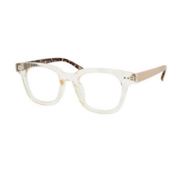 Rachel Zoe Accessories - Rachel Zoe RZ Marnika Blue Light Blocker Fashion Glasses Womens Beige Animal Pri